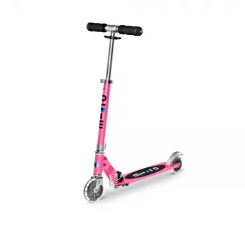 Trotinete Micro Sprite rosa LED