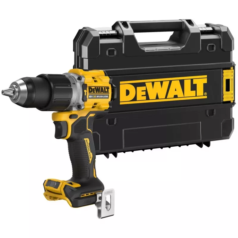 Berbequim de punho de pistola DeWalt DCD805NT-XJ — 18 V sem escovas, 2000 rpm, 90 N·m, bucha de 13 mm, 1,34 kg