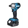 Chave de impacto sem fio Makita DTD156RTJ 2500 RPM verde