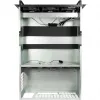 Caixa de computador Inter-Tech 88887236 rack preto, cinzento