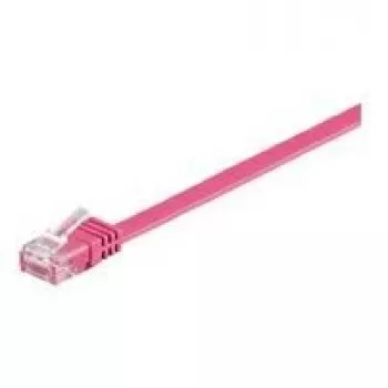 Cabo de rede Microconnect UTP605PI rosa 5 m Cat6 U/UTP (UTP)