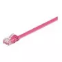 Cabo de rede Microconnect UTP605PI rosa 5 m Cat6 U/UTP (UTP)