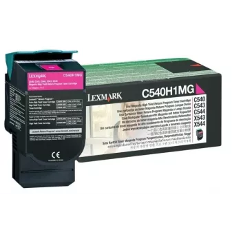 Lexmark C540H1MG - toner magenta - para C540, C543, C544, C546, X543, X544, X546, X548