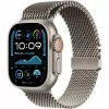 Braçadeira Milanese Loop titânio natural 49 mm - S