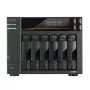 Asustor LOCKERSTOR 6 Gen3 (AS6806T) NAS Desktop AMD Ryzen V3C14 16 GB DDR5 ADM preto