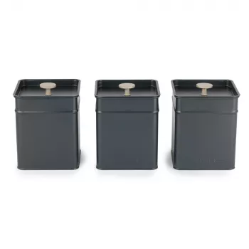 Conjunto de recipientes de plástico herméticos Salter BW124591EU7, 3 peças, recipientes de armazenamento