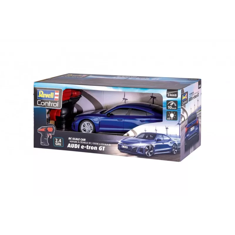 Carro RC à escala Audi e-tron GT