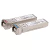 Extralink SFP+ 10G | Módulo SFP+ WDM | 10 Gbit/s 1270/1330 nm, monomodo, 2 km, par