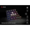 Teclado mecânico gaming SAVIO BLACKOUT X2 BROWN 61 teclas 60% USB QWERTY RGB Outemu Brown