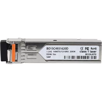 BlueOptics E1MG-BXD-BO módulo transceptor de rede de fibra ótica 1000 Mbit/s SFP (E1MG-BXD-BO)