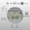 Controlador de carga solar MPPT com sensor de temperatura 60A