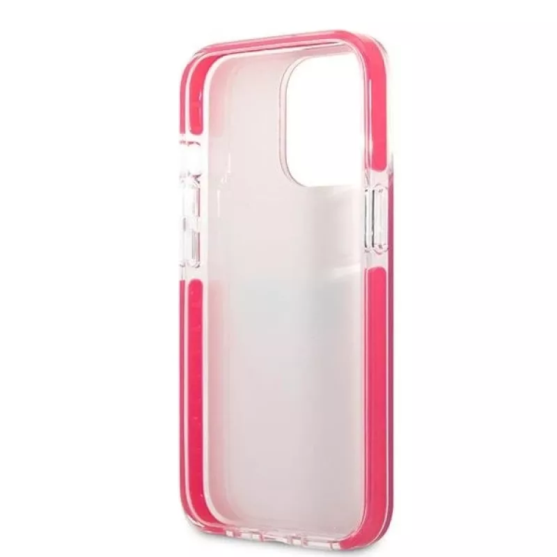 Karl Lagerfeld KLHCP13XTPECPI iPhone 13 Pro Max 6.7 capa rígida fúcsia/FUSCHIA Choupette Head