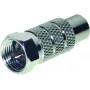 Conector fêmea coaxial F para conector fêmea RCA ShiverPeaks 85221 para conversão de sinal