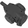 Conector fêmea Schuko PSSO 3 tomadas 30240100 — conector fêmea Schuko triplo, preto