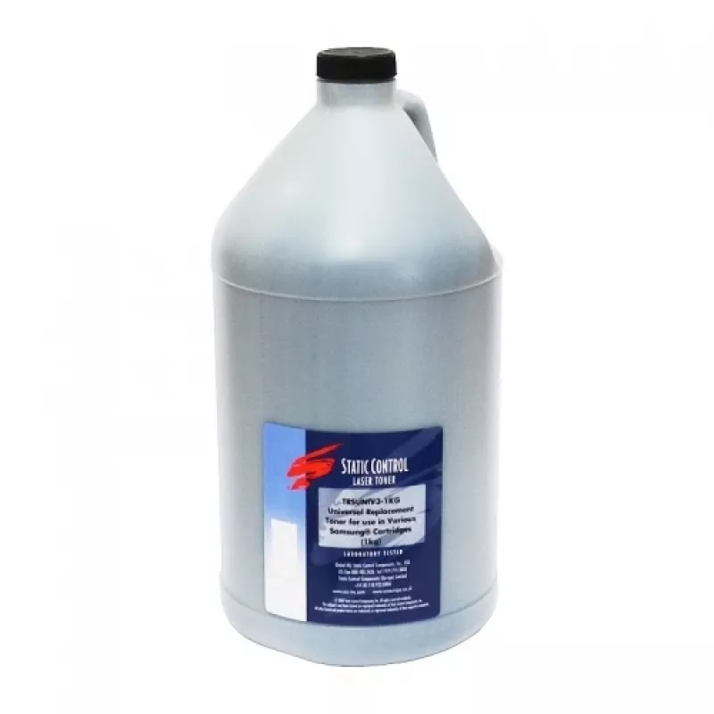 Pó de toner para impressoras laser, Samsung universal XEROX preto 1 kg, pó de recarga