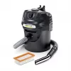 Aspirador Kärcher AD 2 600 AW — aspirador de cinzas a seco, 14 l, 600 AW, mangueira Ø 3,5 cm, mangueira 1 m, preto
