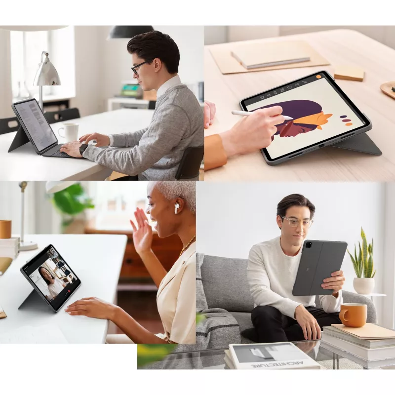 Teclado com capa para iPad Pro 12.9