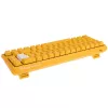 Teclado gaming Ducky One 3 SF amarelo USB mecânico RGB LED