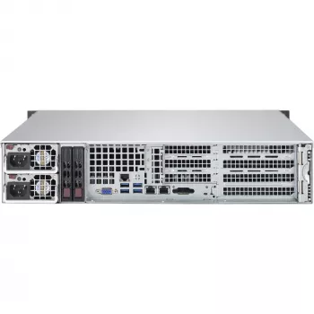 Supermicro SC825M BTQC-R802WB - Rack - montável em rack - 2U - ATX estendido - SATA/SAS - Hot-Swap 800 Watt - Preto (CSE-825MBTQC-R802WB)