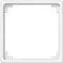 Moldura para interruptor de parede Jung A 590 Z WW branco, termoplástico, 50×50 mm