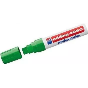 Marcador de giz Edding 4090 verde bloco 5 unid.