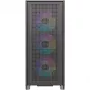 Caixa de PC Silentware Air 2000 A-RGB preta — Mid-Tower, janela lateral em vidro temperado