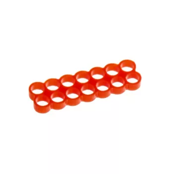 Pente para cabos E22 14-Slot Stealth - vermelho