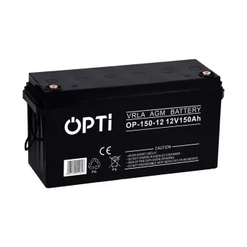 Bateria Agm Opti 12V 150 AH Vrla