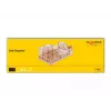 Organizador de secretária DeLOCK 18341 transparente castanho plástico 145x250x85mm