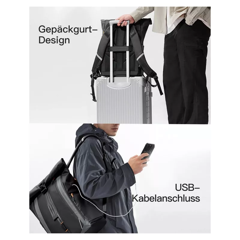 Mochila para portátil inateck 15,6 BP01009 preta 22-26,8 L