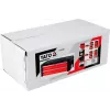 Caixa de ferramentas YATO YT-09107 metal 495x252x180 mm, preto/vermelho, 6 kg, 2 compartimentos, com fechadura