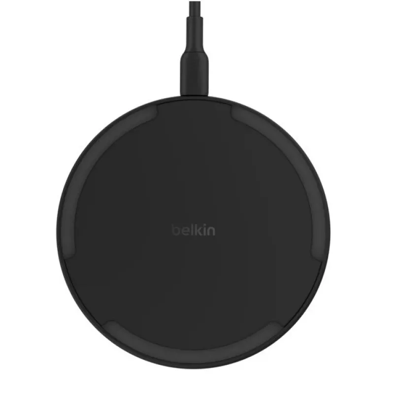 Carregador sem fios Belkin WIA012KQBK 15W com fonte de alimentação de 20W, preto