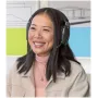 LOGITECH VC Logitech Zone Vibe Wireless - Headset - Over-Ear - Bluetooth - Wireless - Isolamento de ruído - Grafite - Certificado para Microsoft Teams (981-001441)