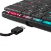 Teclado mecânico White Shark Nagamaki GK-006131 preto layout US switches castanhos