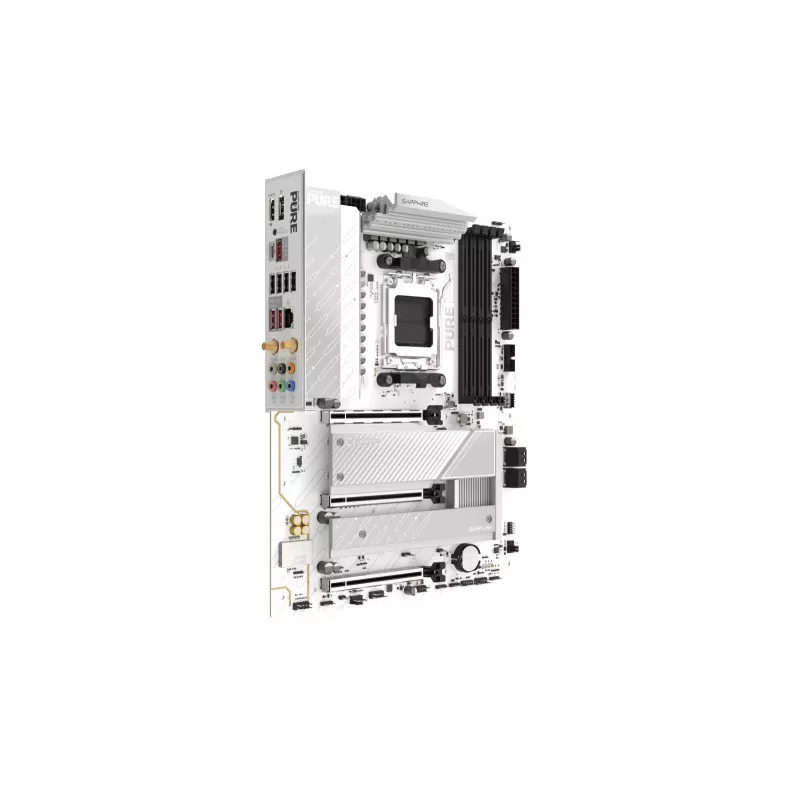 Placa principal Sapphire PURE B850A WIFI7, AMD B850, Socket AM5, ATX, DDR5