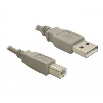 Cabo USB DeLOCK 82215 1,8 m USB A USB B cinzento