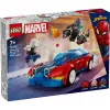 LEGO Marvel 76279 Carro de corrida Spider-Man e Venom Green Goblin conjunto de construção