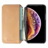 Bolsa para telemóvel Krusell Sunne para Apple iPhone 11 Pro Max — nude vintage, capa folio com compartimentos para cartões