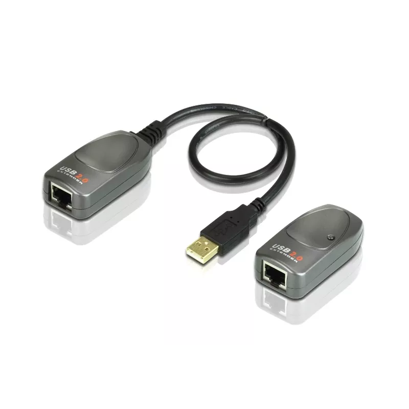 Extensor USB 2.0 ATEN sobre Cat5e/6 (60 m), 31 mm, 63 mm, 21,9 mm, 170 g, 40 g, 20 g