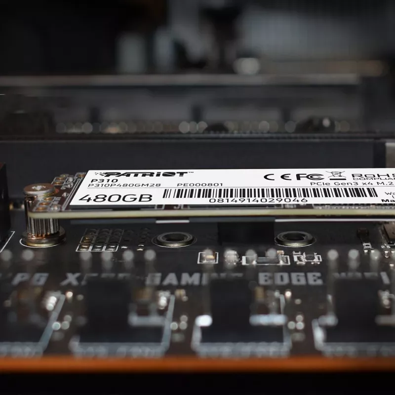 SSD Patriot Memory 480 GB M.2 PCI Express 3.0 NVMe P310