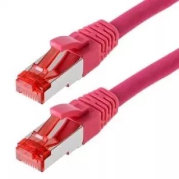 Cabo de rede Helos CAT6 S/FTP (PIMF) 0,5 m magenta