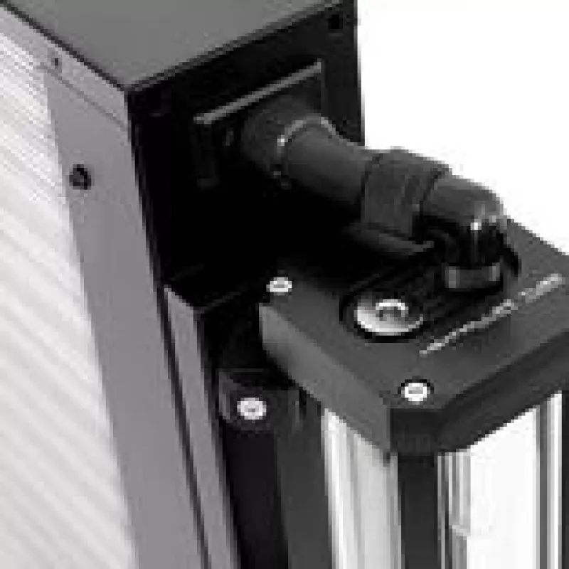 Adaptador de tubo de refrigeração Watercool MO-RA IV Heatkiller Tube Adapter – preto