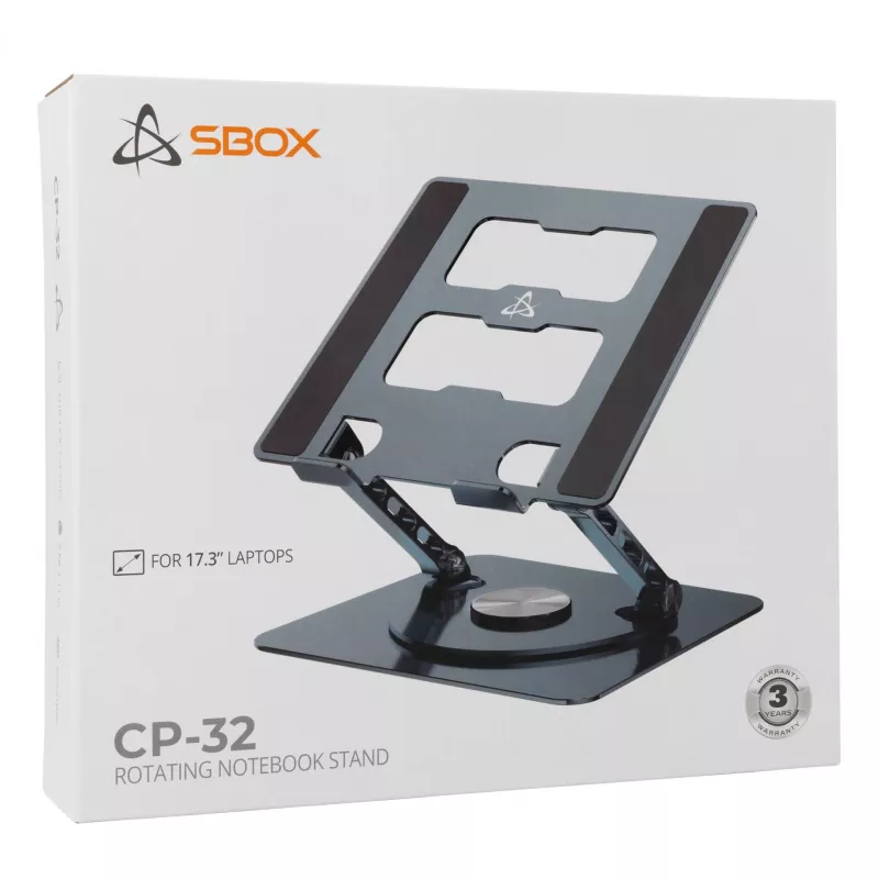 Suporte para portátil Sbox CP-32 rotação 360°