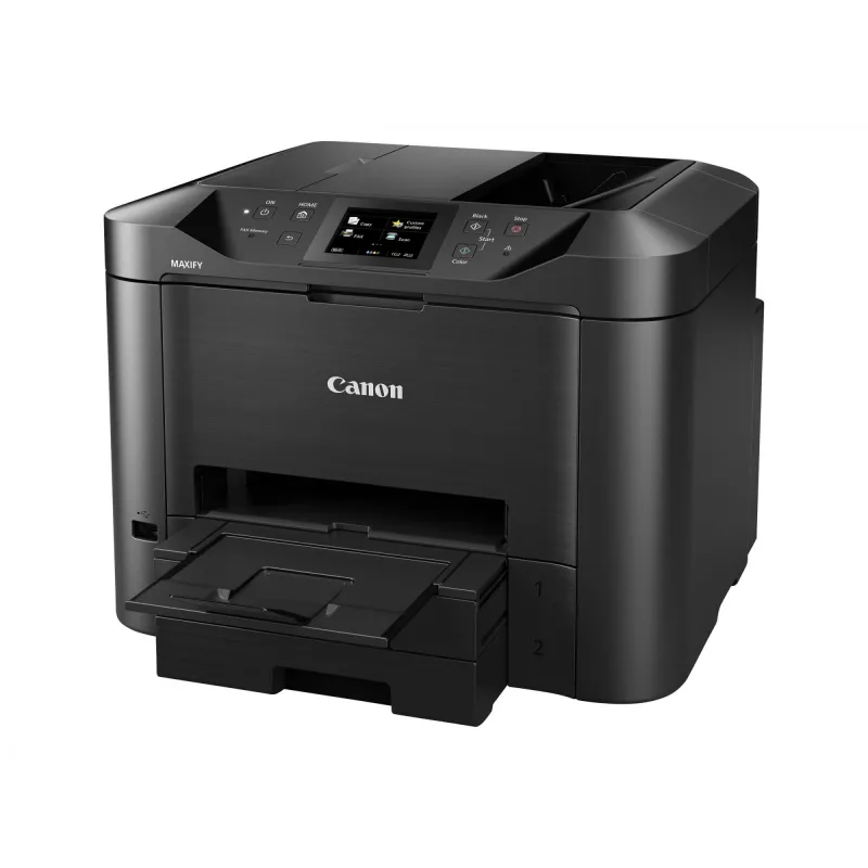 Impressora multifunções a jato de tinta a cores Canon MAXIFY MB5450 A4, impressão/digitalização/cópia/fax, LAN, Wi-Fi, frente e verso, ADF
