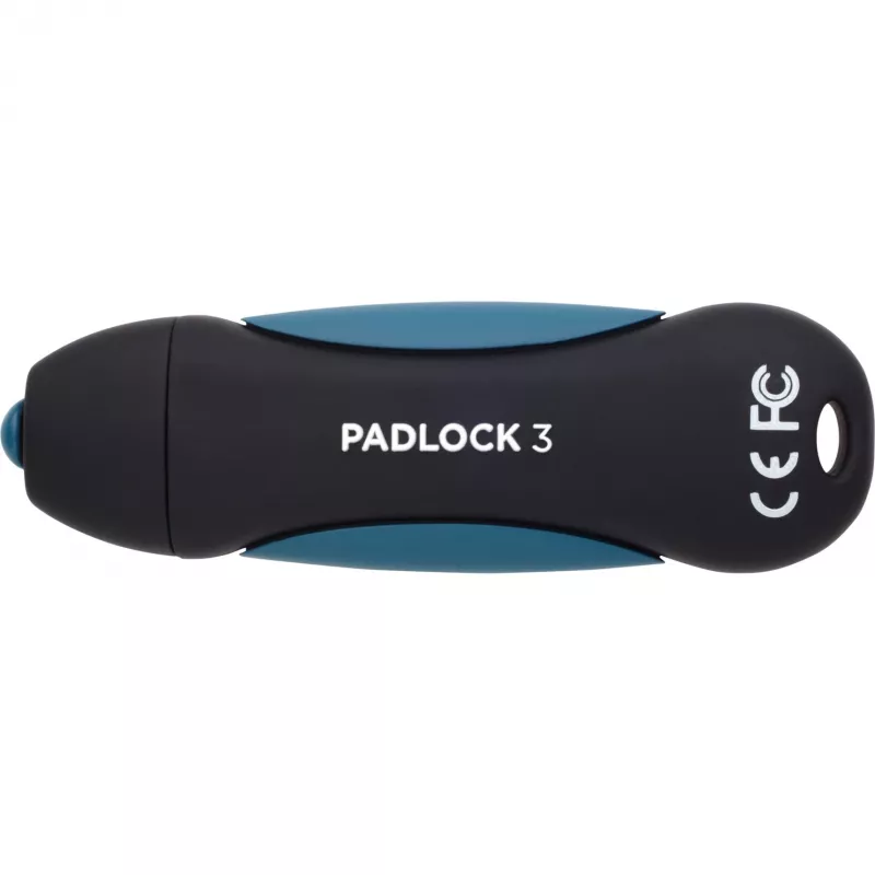CORSAIR Flash Padlock 3 128 GB pen drive USB 3.0 segura com teclado encriptação AES de hardware de 256 bits segura
