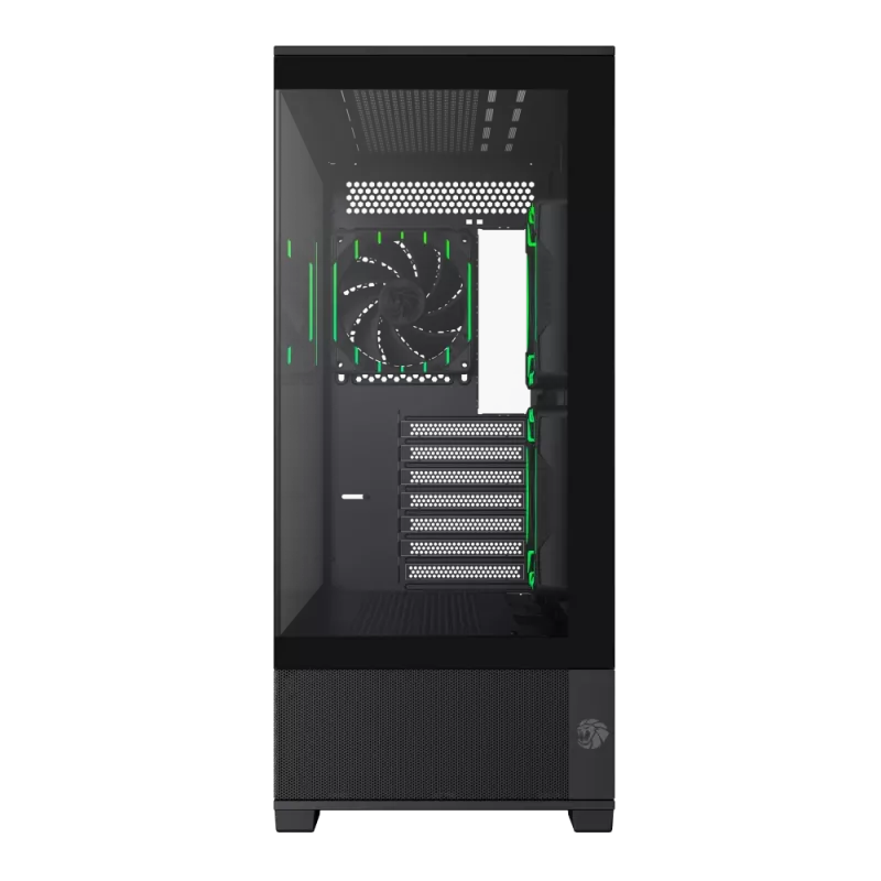 Caixa Gamemax | VISTA 2 AB | preto | Midi-Tower | fonte de alimentação não incluída