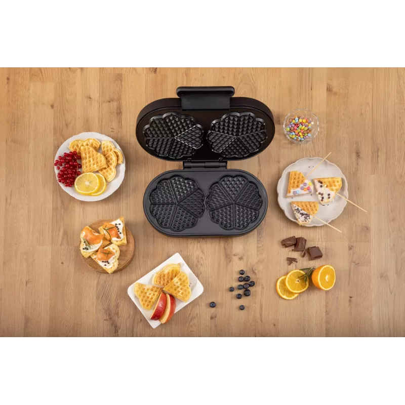 Máquina de waffles GORENJE WM1200B preta, 1200 W