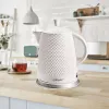 Maestro MR-069-WHITE Chaleira elétrica de cerâmica, 1,5 L, 1500 W, branco