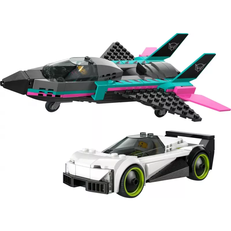 LEGO CITY 60489 Jato vs Carro