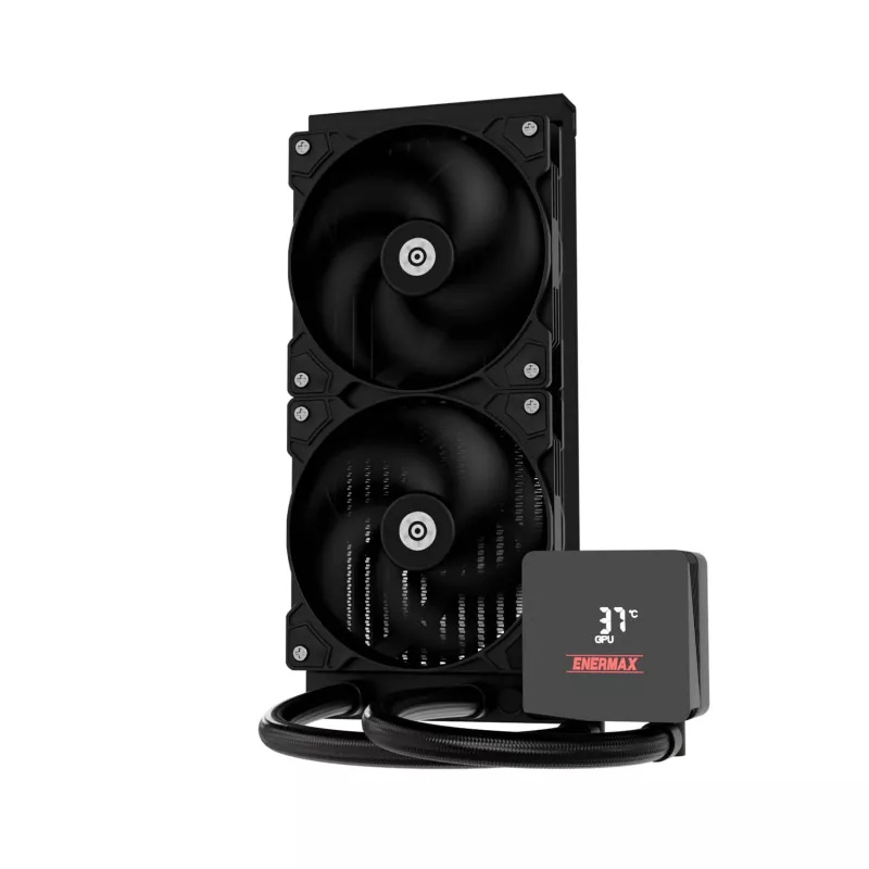 Arrefecedor líquido de CPU Enermax LIQMAX IV Series 240mm AM5/LGA1851 - arrefecedor de CPU (ELC-LMIV240-SF)
